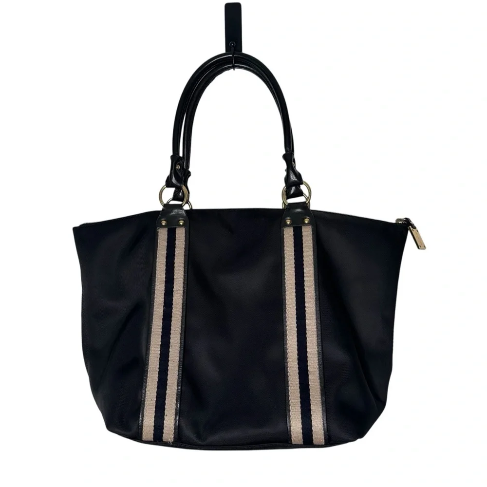 Michael Kors Large Canvas Tote Bag Top Zip - Picture 2 of 15